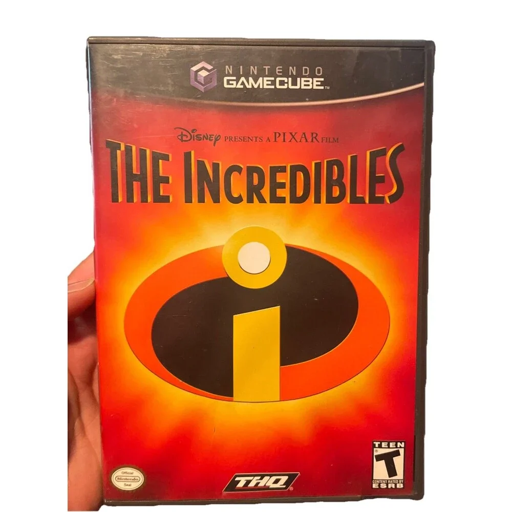 The Incredibles GameCube Black Label.  No Manual. Case & Disc Only. Tested